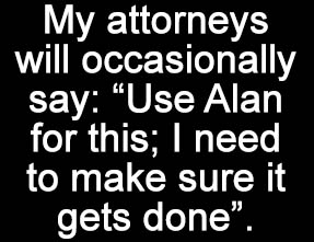 My attorneys say